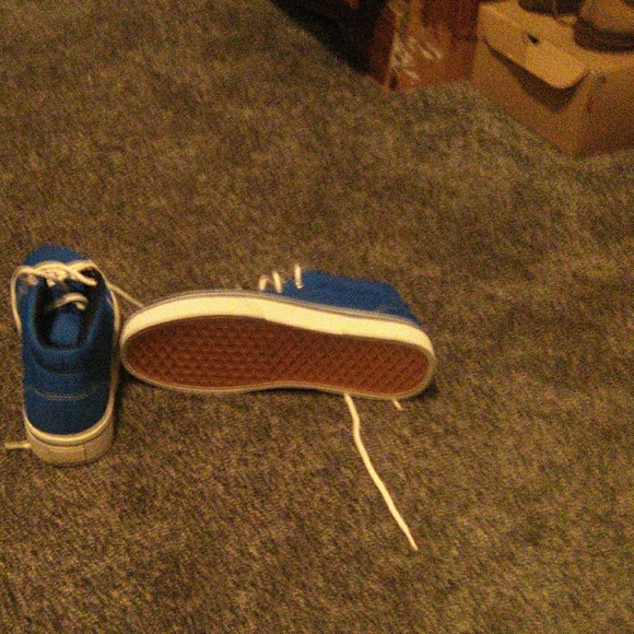 Shoes-new without tags. Super cool blue kicks. - Picture 3 of 3